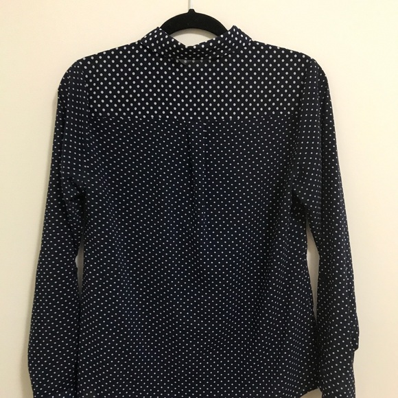 The Limited polka dot blouse - Picture 2 of 2